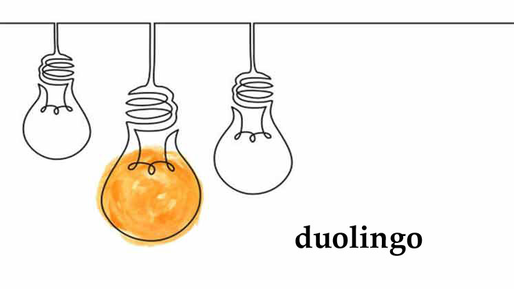 فكرة duolingo