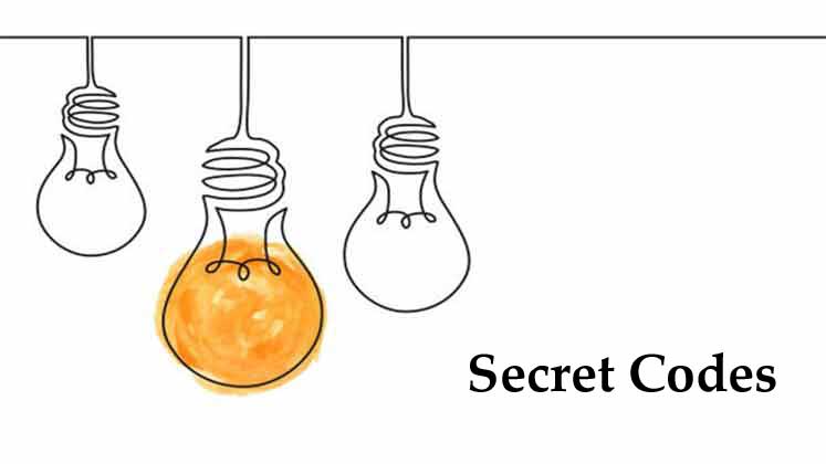 فكرة Secret Codes