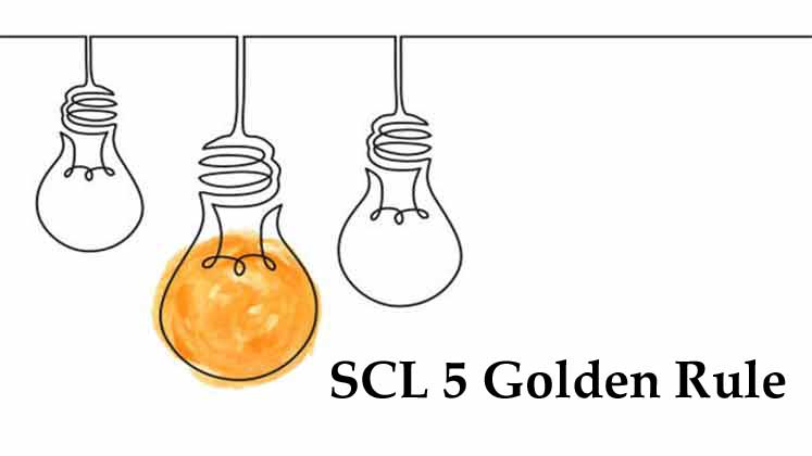 فكرة SCL 5 Golden Rule